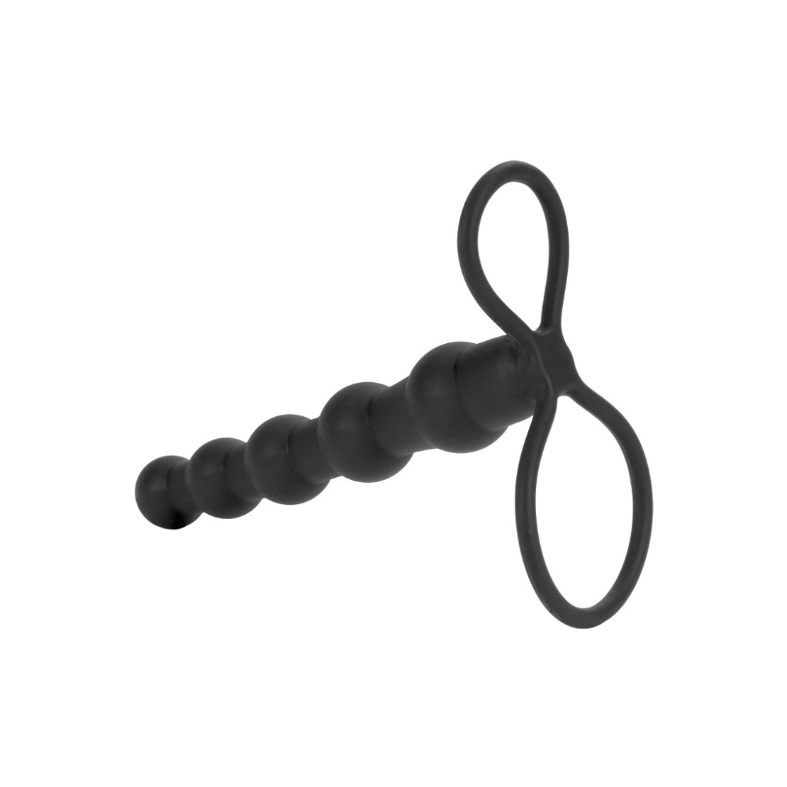 DILDO ANALE CON ANELLI SEX TOY PER DOPPIA...
