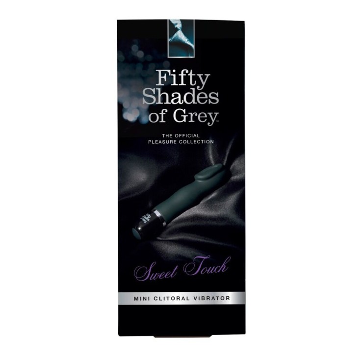 VIBRATORE IN SILICONE 50 SFUMATURE DI GRIGIO