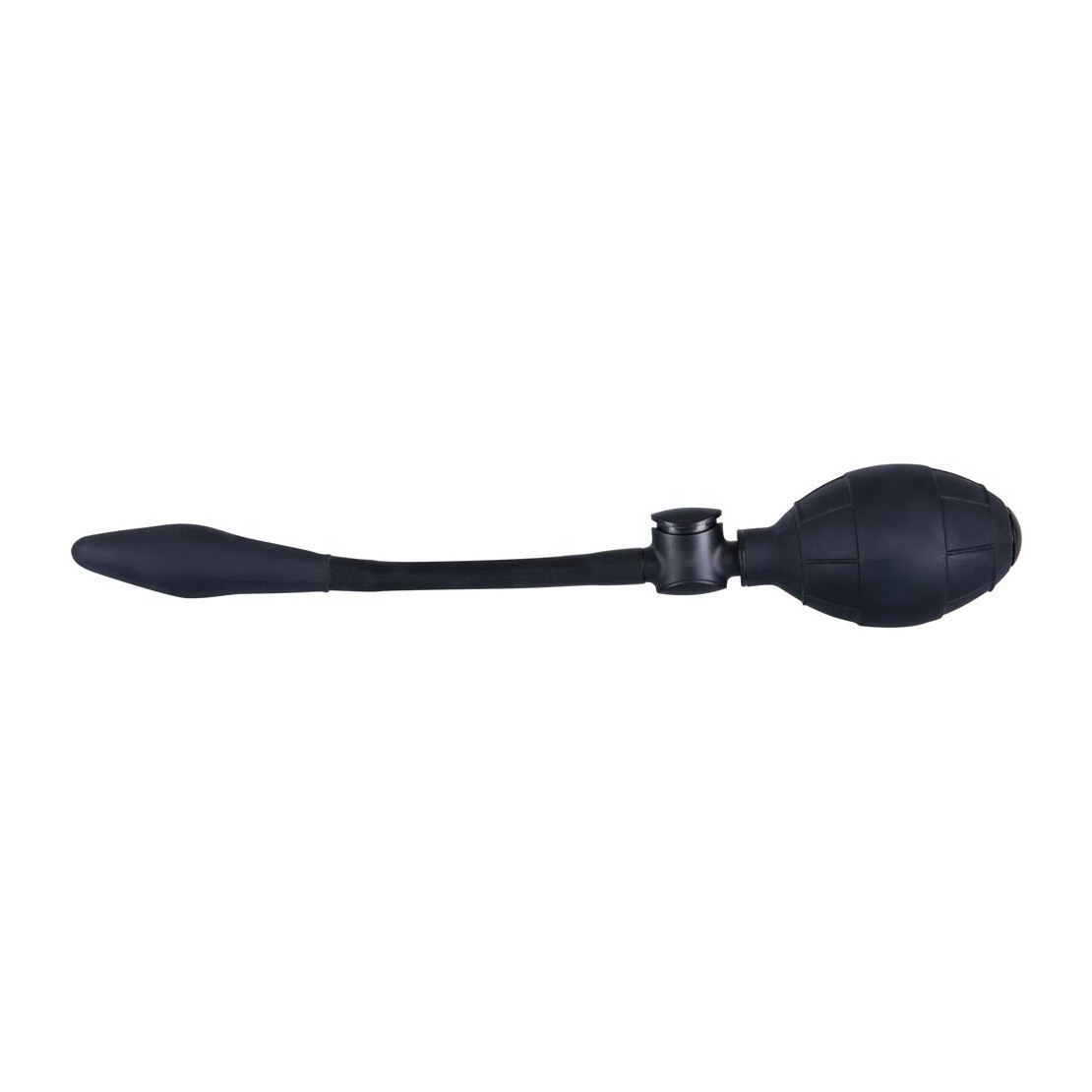 DILDO ANALE GONFIABILE IN ALTO IN SILICONE NERO