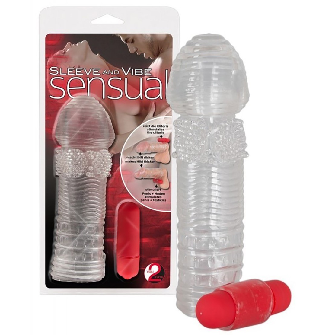 GUAINA PER UOMO CON VIBRATORE BULLET
