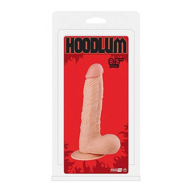 FALLO REALISTICO DA 22 CM CON TESTICOLI E VENTOSA 2