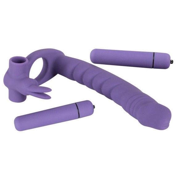 LOS ANALOS DILDO ANALE INDOSSABILE CON STIMOLAZIONE CLITORIDEA