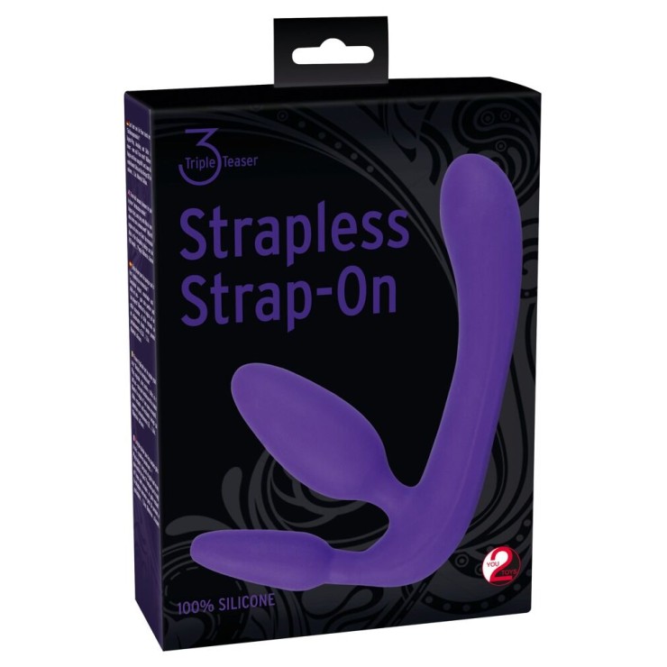 PROTESI STRAP ON TRIPLA TRIPLE TEASER
