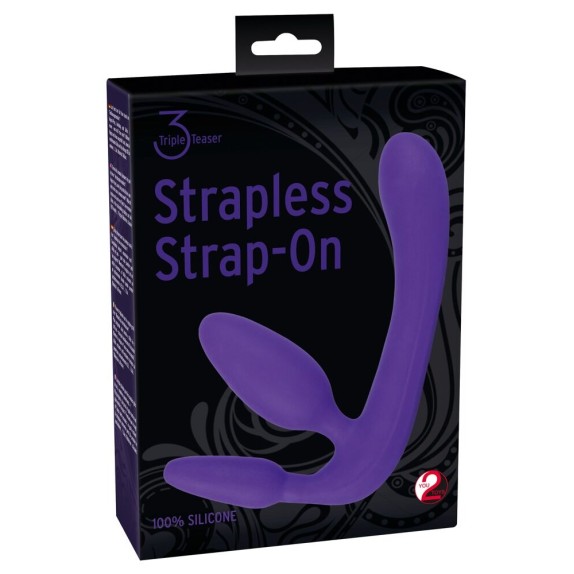 PROTESI STRAP ON TRIPLA TRIPLE TEASER