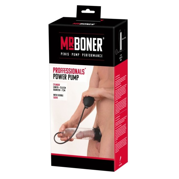 POMPA MANUALE PER PENE MISTER BONER