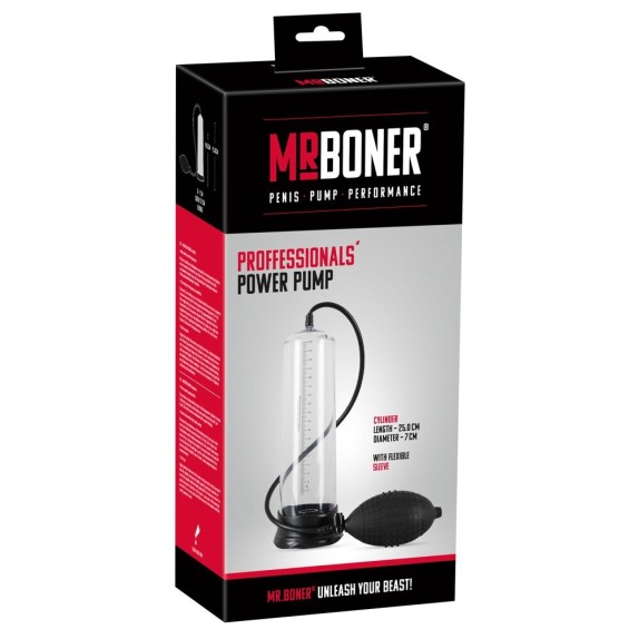 SVILUPPATORE-POMPA PER IL PENE SEX TOY MISTER BONER