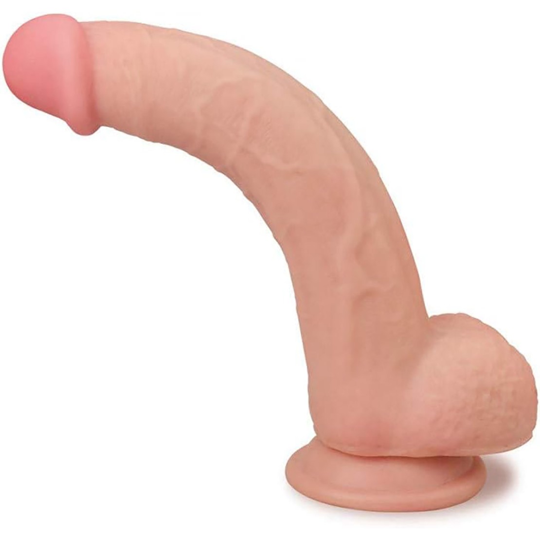 FALLO REALISTICO CON TESTICOLI VENTOSA E PELLE...