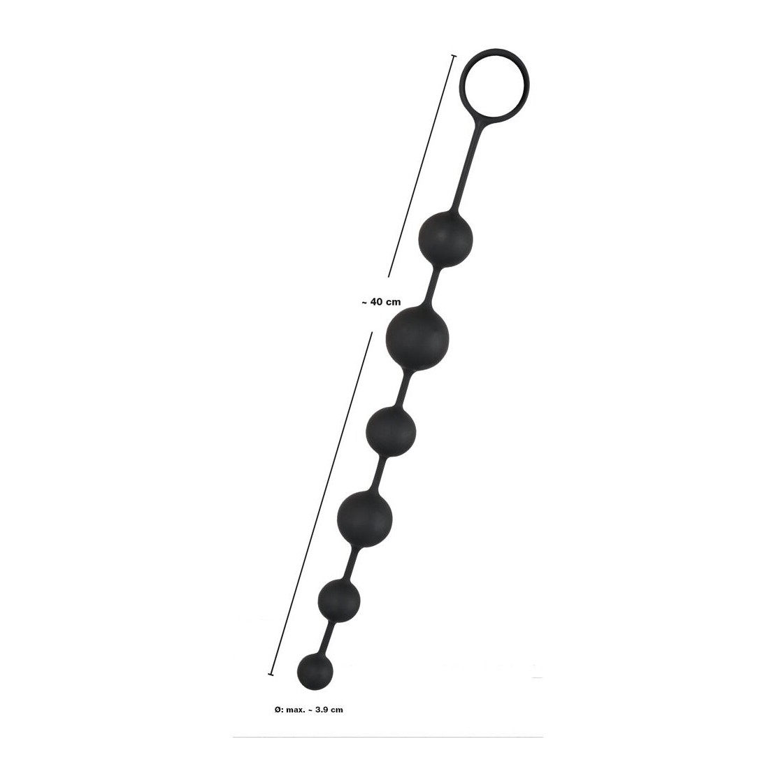 PALLINE ANALI A CATENELLA IN SILICONE