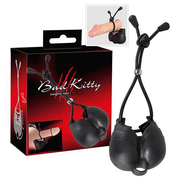 SACCHETTO PER TESTICOLI SEX TOY CON ANELLO PER PENE