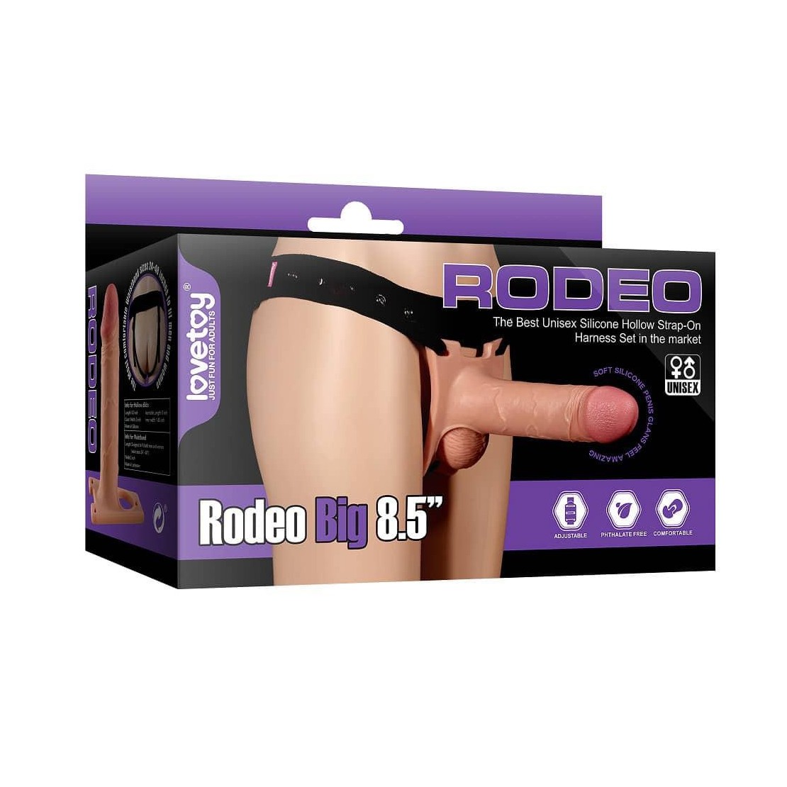 STRAP-ON PER UOMO VUOTO DOVE INSERIRE IL PENE...