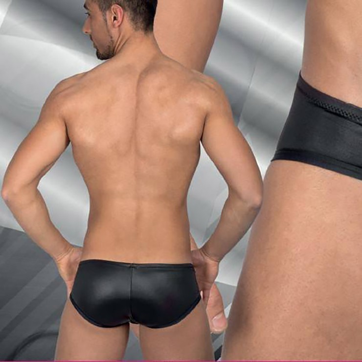 SLIP UOMO SEXY PUSH-UP EROS VENEZIANI IN SPANDEX VITA BASSA 2