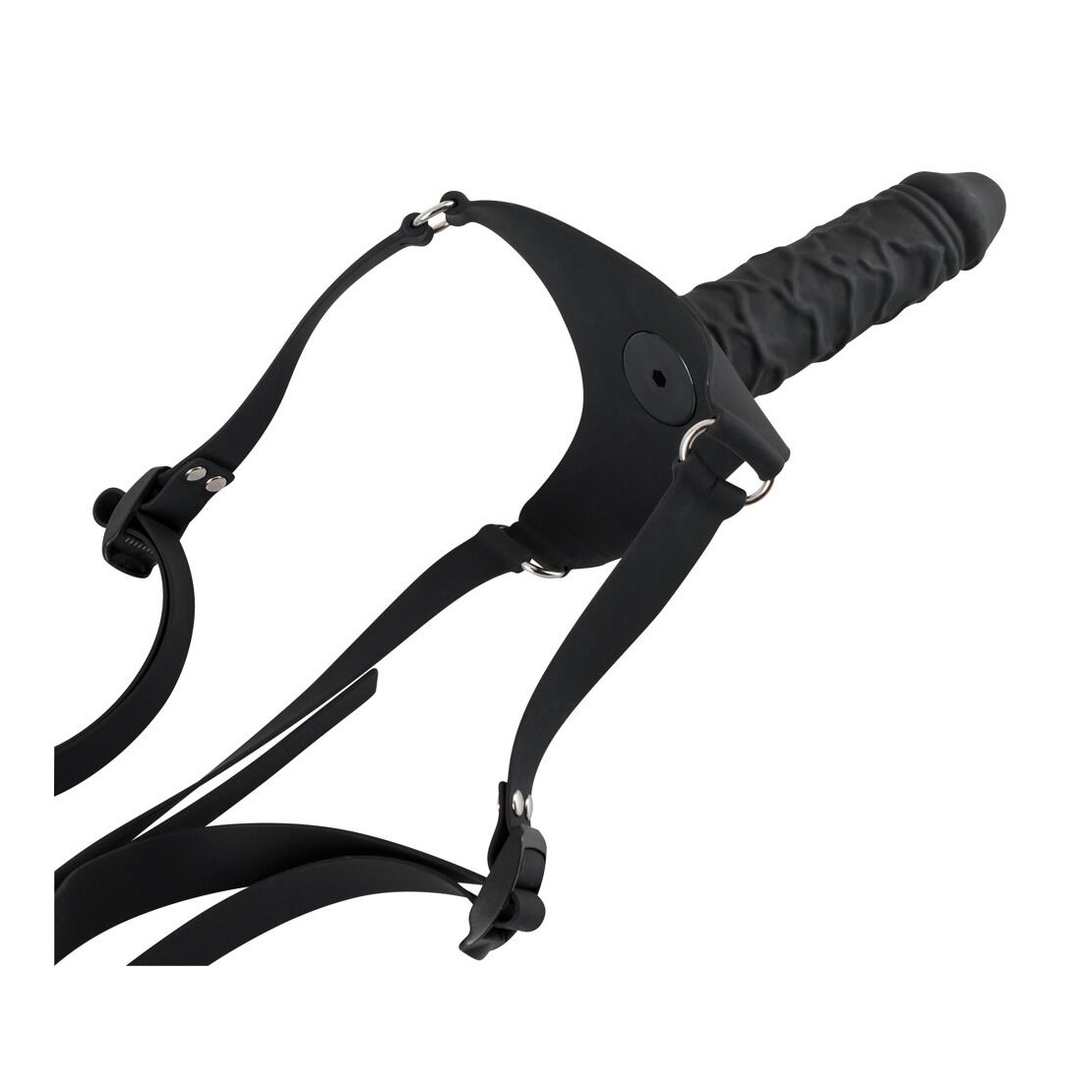 PROTESI CON MUTANDINA NERA CON FALLO IN SILICONE