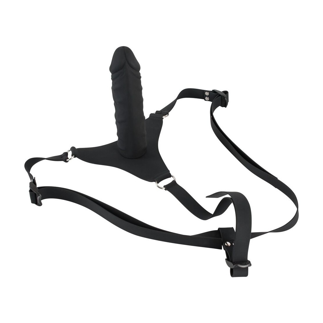 PROTESI CON MUTANDINA NERA CON FALLO IN SILICONE