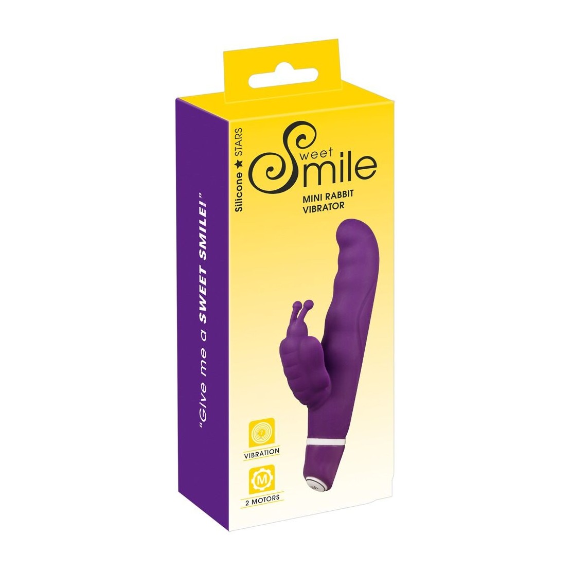 DILDO RABBIT CON FARFALLA IN SILICONE 7...