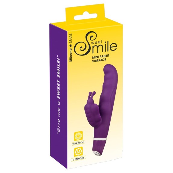 DILDO RABBIT CON FARFALLA IN SILICONE 7 VIBRAZIONI BUTTERFLY