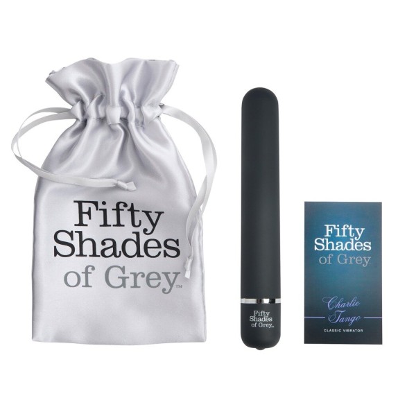SEX TOY LISCIO VIBRANTE CINQUANTA SFUMATURE CHARLIE TANGO 2