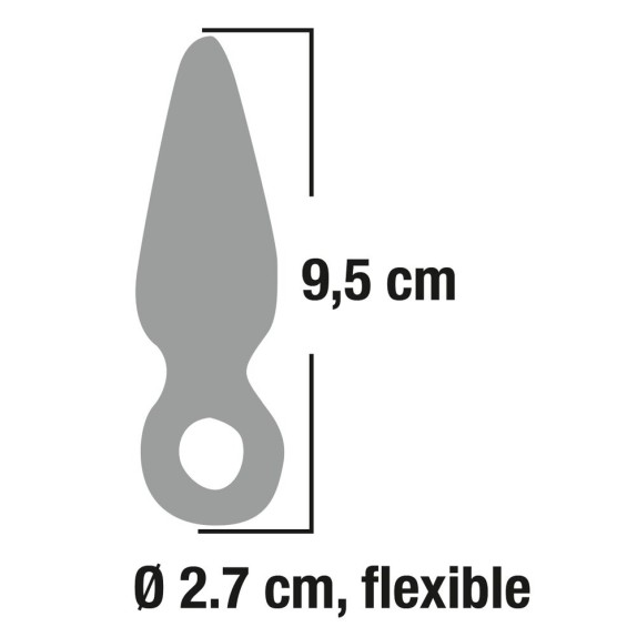 SEX TOY TAPPO ANALE FINGER PLUG 9.5 CM