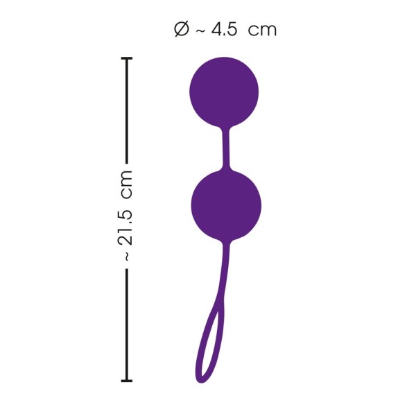 PALLINE VAGINALI IN SILICONE XXL BALLS GRANDI 200 GR
