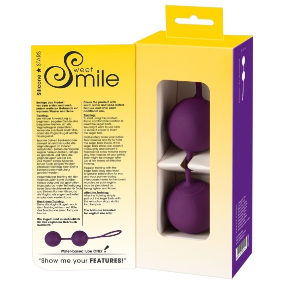 PALLINE VAGINALI IN SILICONE XXL BALLS GRANDI 200 GR