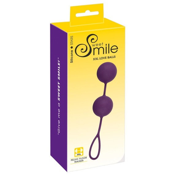 PALLINE VAGINALI IN SILICONE XXL BALLS GRANDI 200 GR