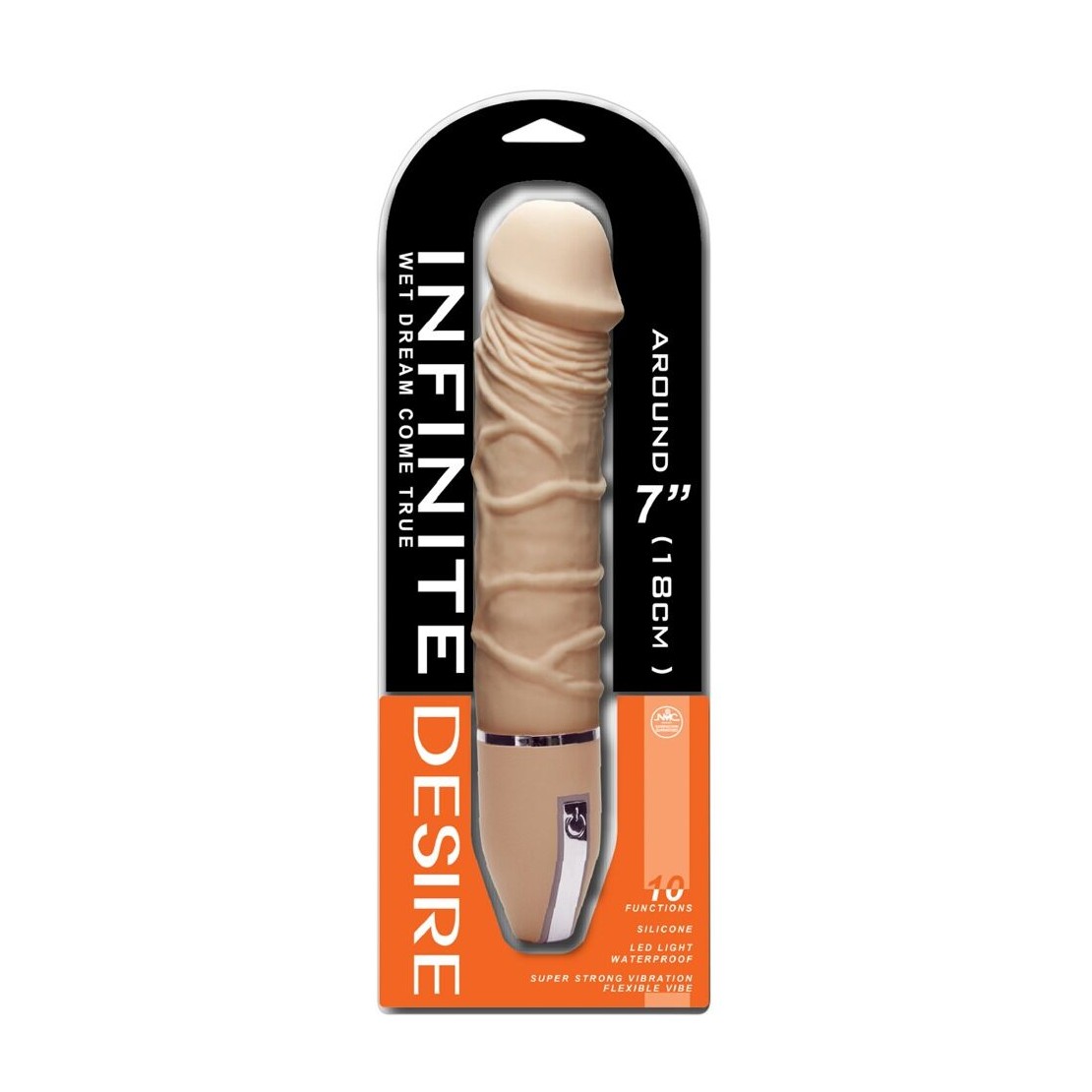 SEX TOY VIBRATORE REALISTICO IN SILICONE...