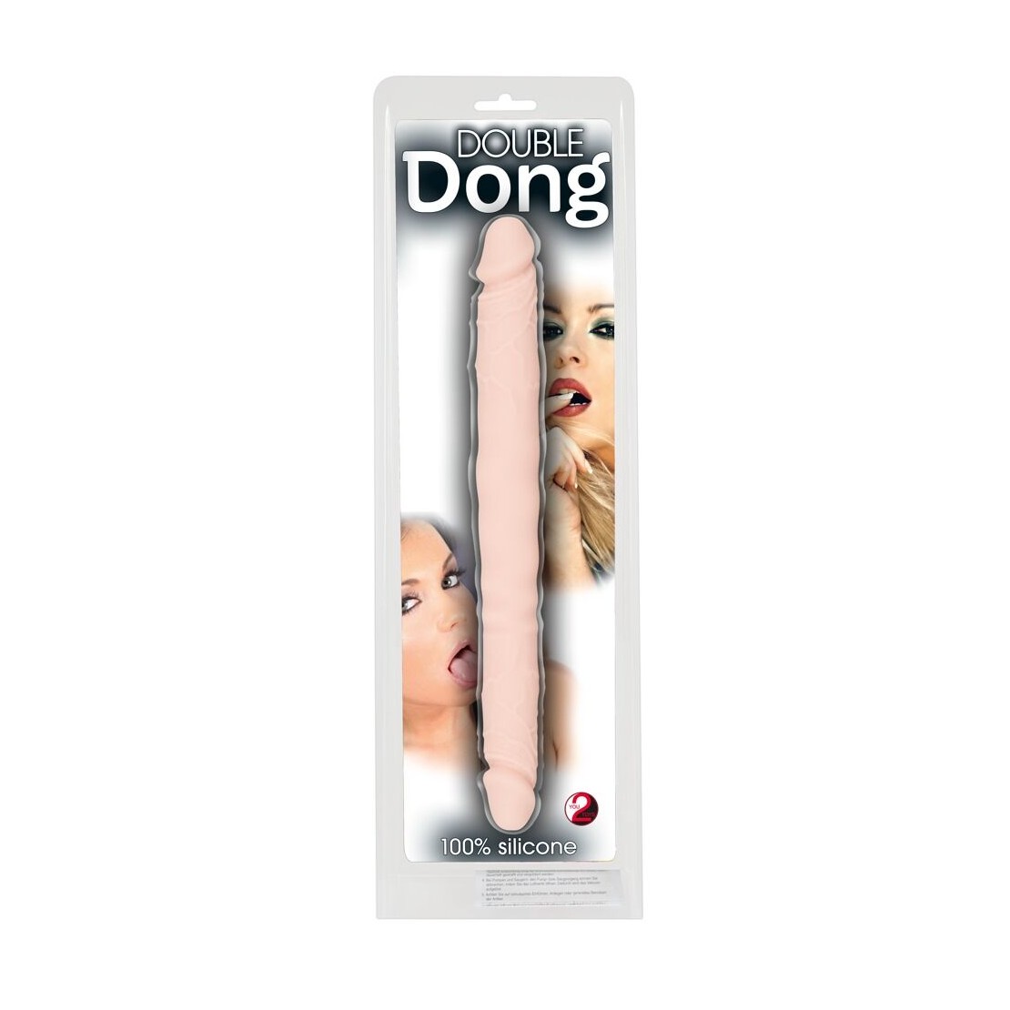 SEXY FALLO DOPPIO REALISTICO IN SILICONE