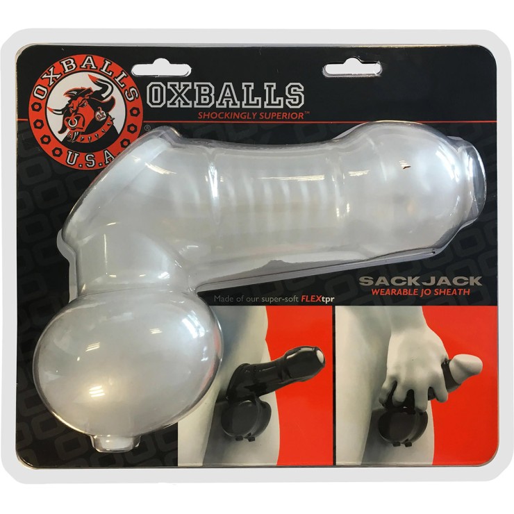 GUAINA APERTA PER PENE CON SACCHETTO PER TESTICOLI IN...
