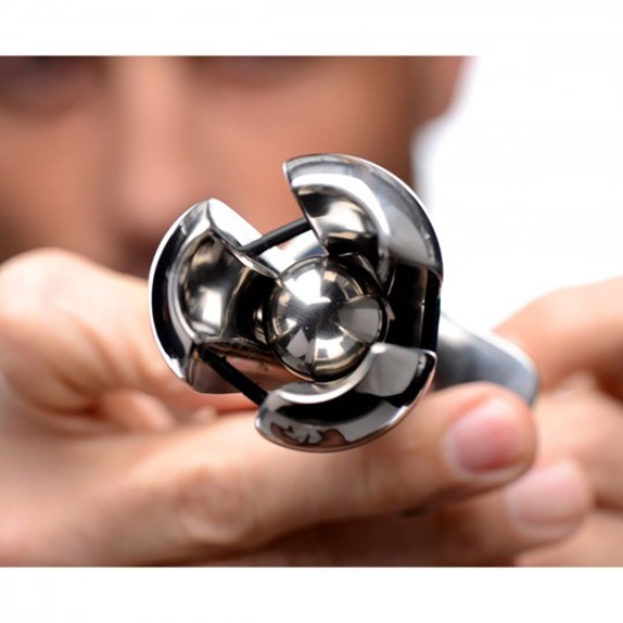 CINTURA DI CASTITA' ANALE IN ACCIAIO SEX TOY UNISEX