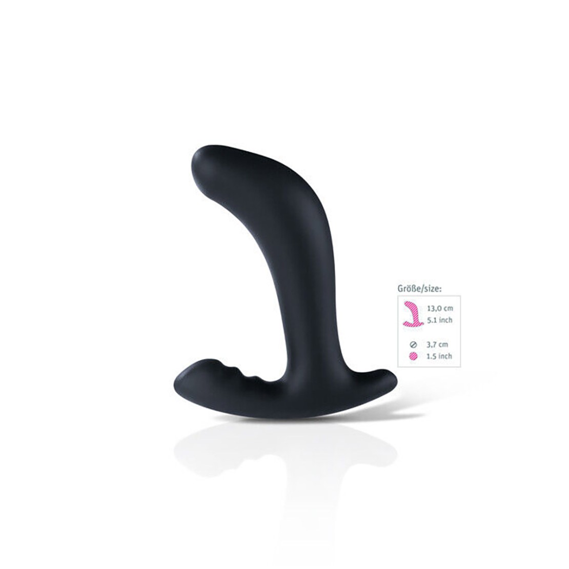 STIMOLATORE PROSTATA IN SILICONE ADATTO A...