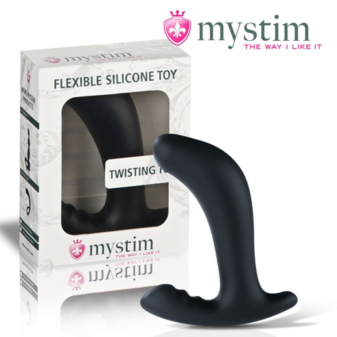 STIMOLATORE PROSTATA IN SILICONE ADATTO A...