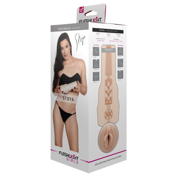 STOYA FLESHLIGHT MASTURBATORE VAGINA NUOVA TEXTURE