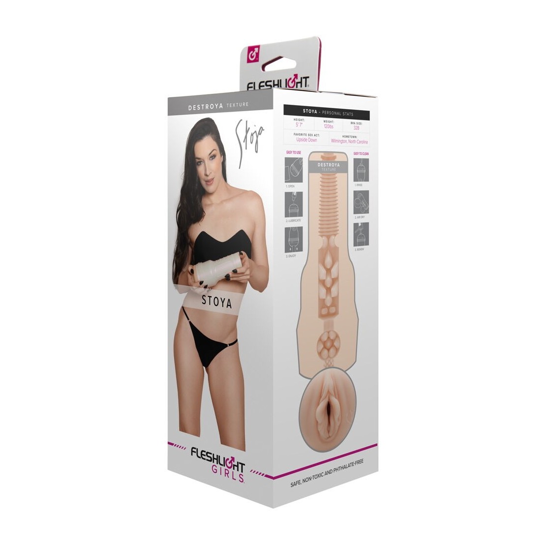 FLESHLIGHT MASTURBATORE VAGINA STOYA NUOVA TEXTURE
