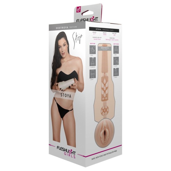 FLESHLIGHT MASTURBATORE VAGINA STOYA NUOVA TEXTURE