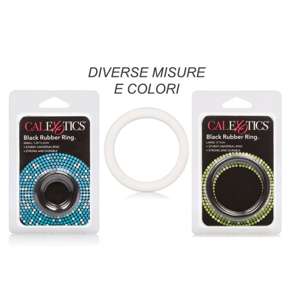 copy of ANELLO MEDIA MISURA PER PENE IN GOMMA NERO CALEXOTICS