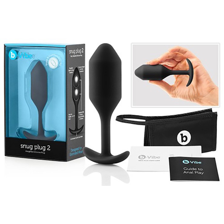 TAPPO ANALE SEX TOY CON PESO ALL'INTERNO SNUG PLUG