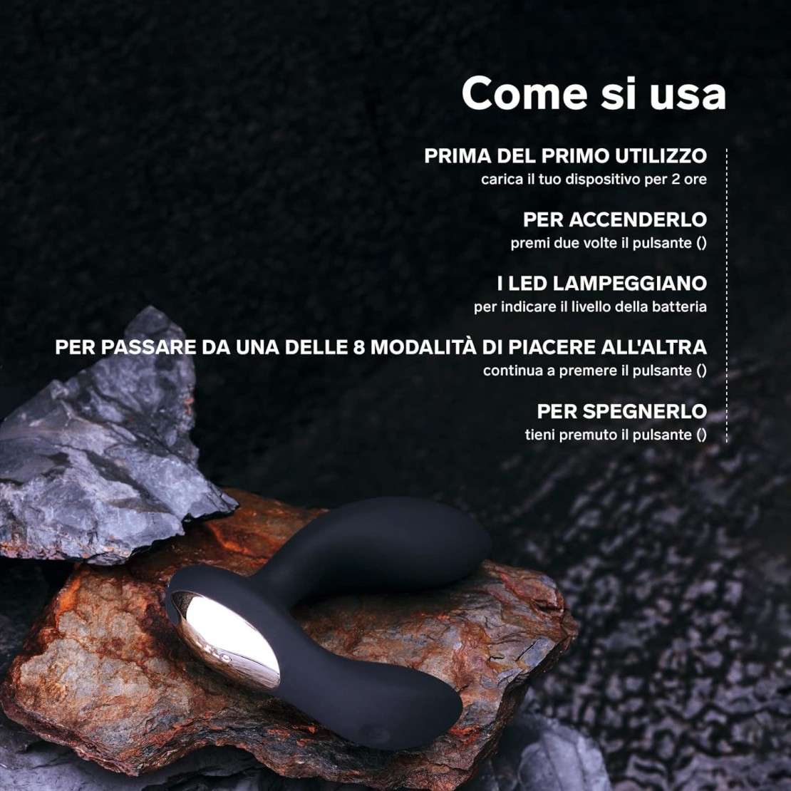 STIMOLATORE PROSTATICO SEX TOY BRUNO LELO