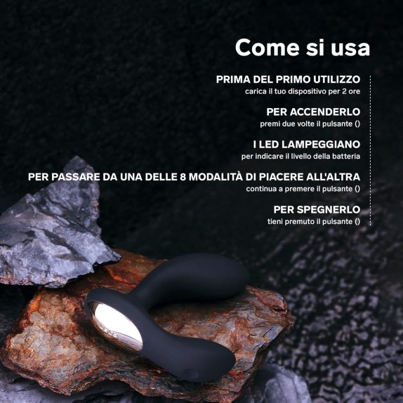 STIMOLATORE PROSTATICO SEX TOY BRUNO LELO