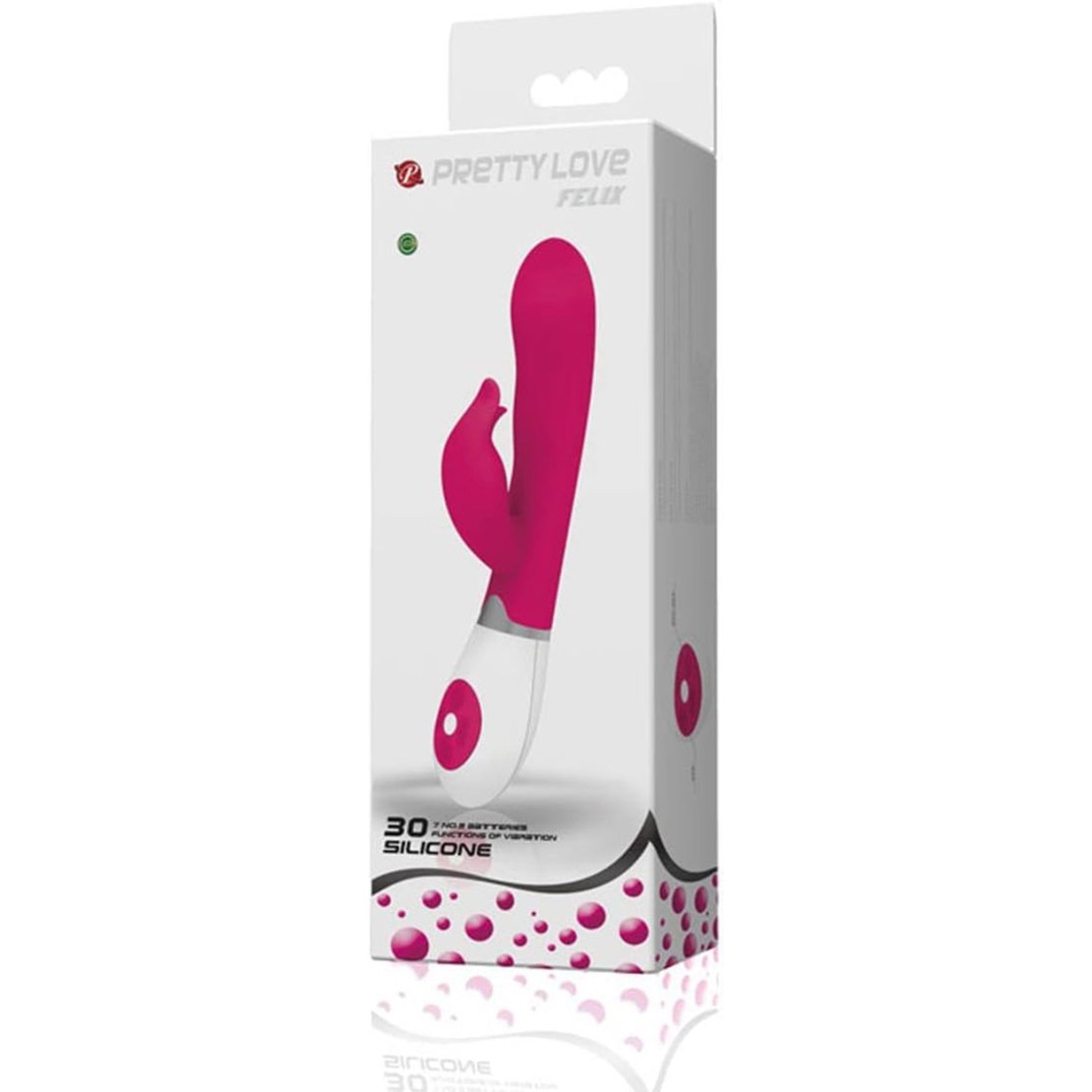 VIBRATORE RABBIT IN SILICONE SEX TOY FELIX