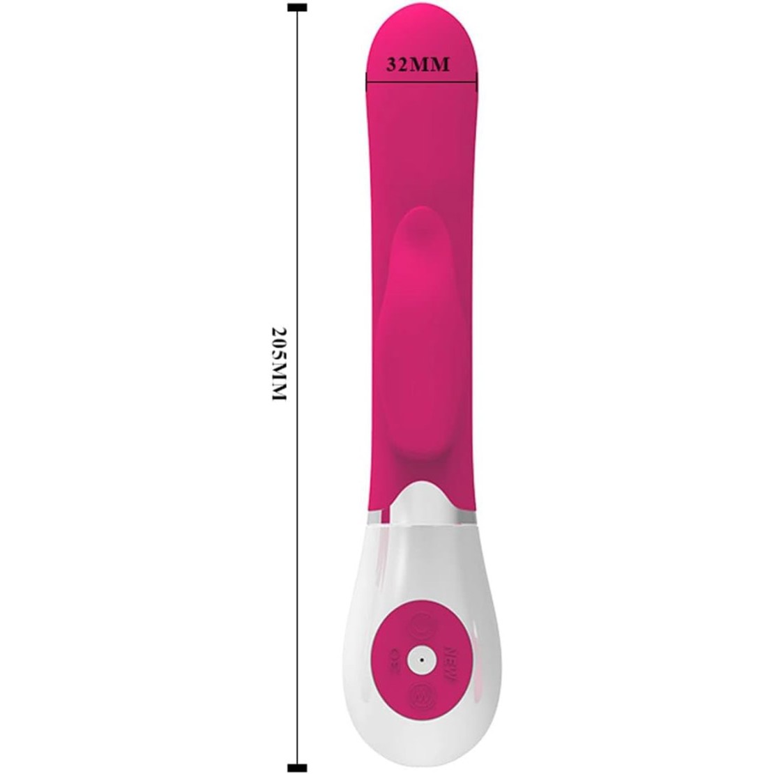 VIBRATORE RABBIT IN SILICONE SEX TOY FELIX