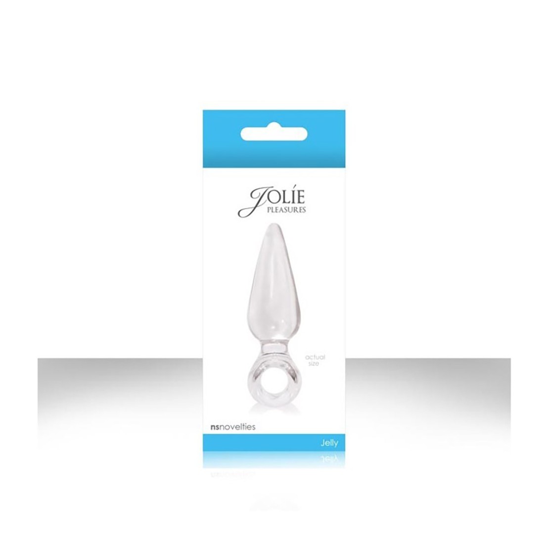 TAPPO ANALE IN JELLY TRASPARENTE SEX TOY MINI