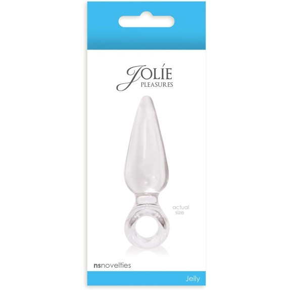 TAPPO ANALE IN JELLY TRASPARENTE SEX TOY MINI