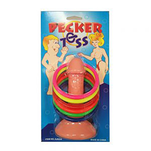 GADGET GIOCO SCHERZOSO CON PENE ED ANELLI