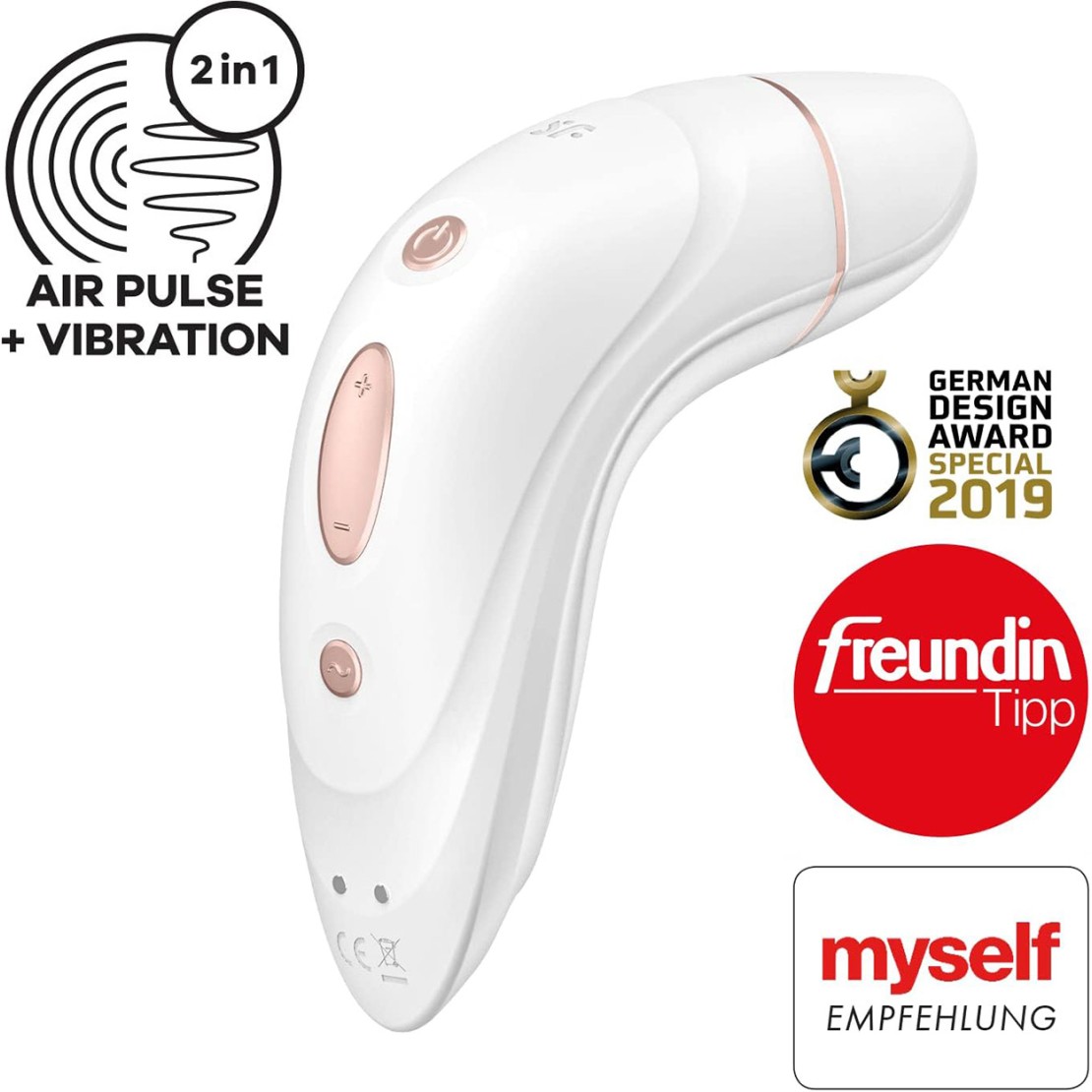 SUCCHIA CLITORIDE SATISFYER PRO PLUS VIBRATION