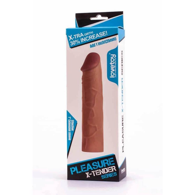 PROLUNGA FALLICA PER PENE SEX TOY CM. 16,5