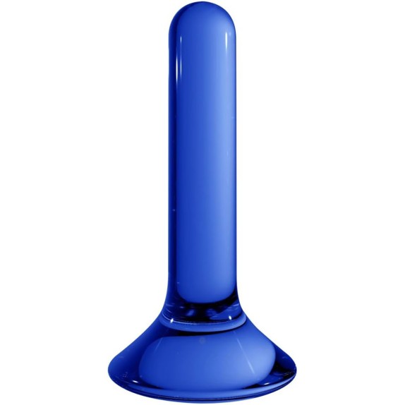 BUTT PLUG IN VETRO LISCIO SEX TOY CM. 11,5