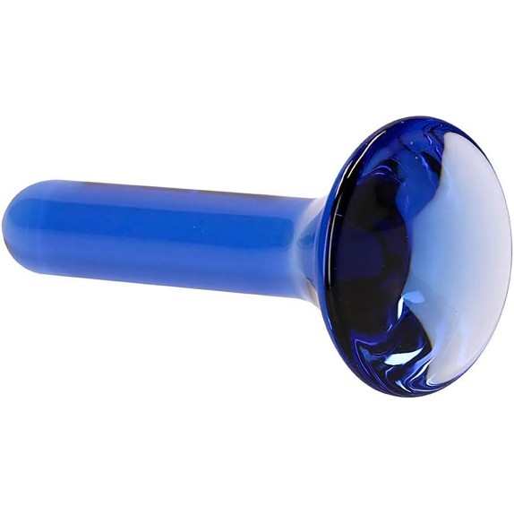 BUTT PLUG IN VETRO LISCIO SEX TOY CM. 11,5