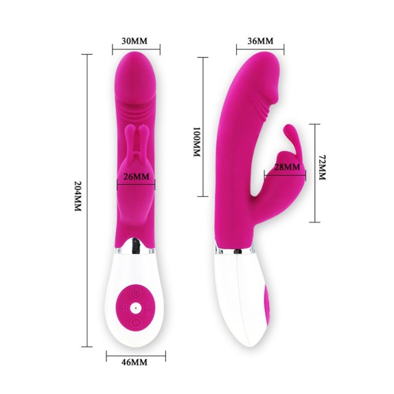 VIBRATORE RABBIT PER DONNA SEX TOY GENE