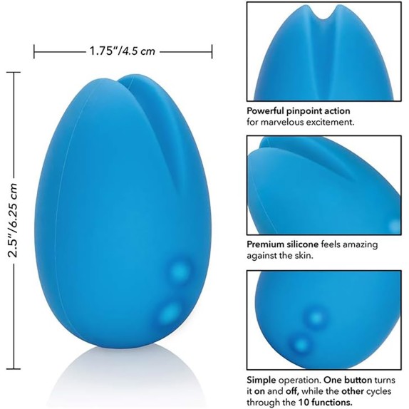 STIMOLATORE CLITORIDE IN SILICONE SEX TOY EGG CITER