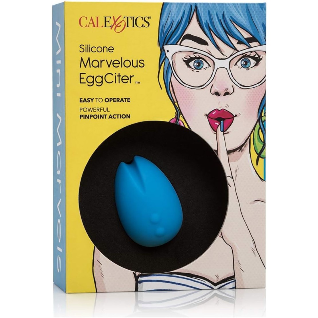 STIMOLATORE CLITORIDE IN SILICONE SEX TOY EGG...