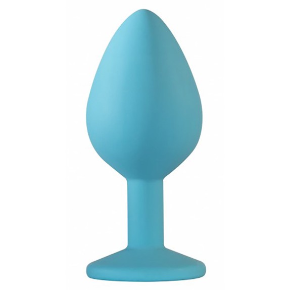 TAPPO ANALE GRANDE CON GIOIELLO SEX TOY IN SILICONE